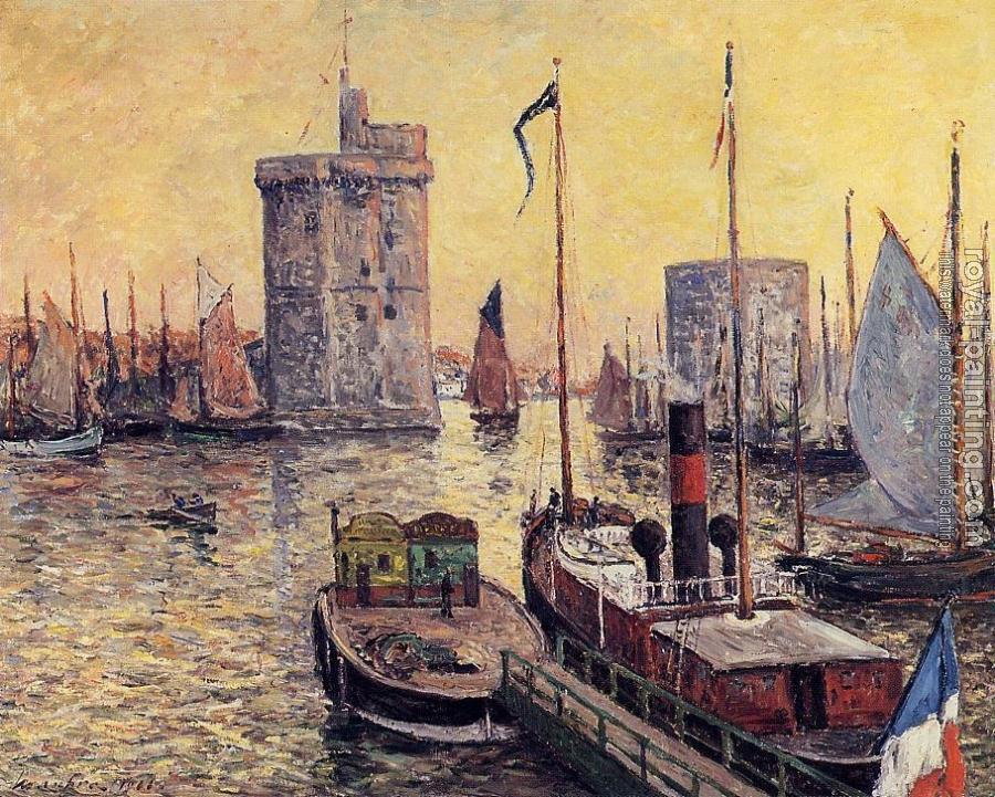 Maxime Maufra : The Port of La Rochelle at Twilight